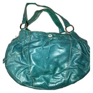 Lucky Brand Blue Leather Purse